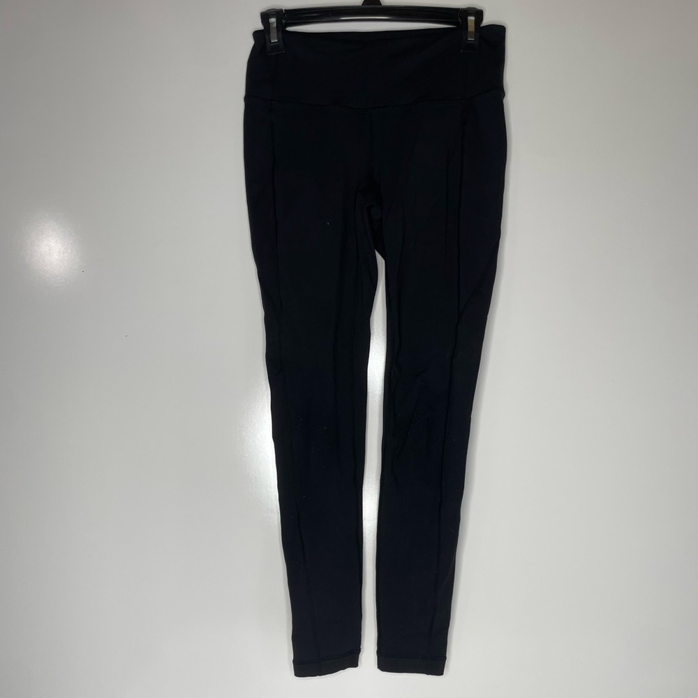 Athleta Women's Sz S Yoga Revelation Activewear Tight Leggings Black 305132.